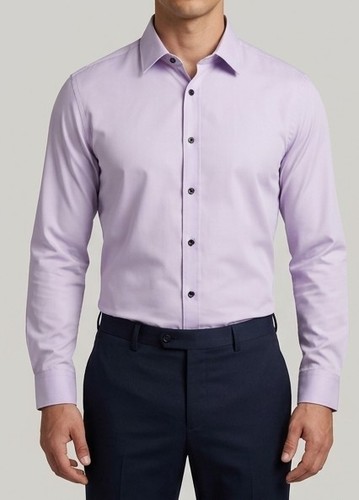 Herren hemd flieder langarm - herren,