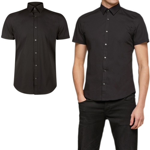 Herren hemd baumwolle stretch - baumwolle,