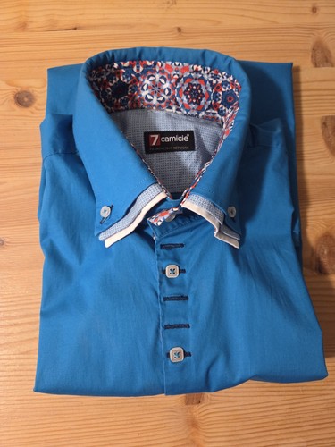7camicie herren kurzarm hemd - herren,