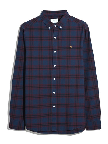 Farah brewer hemd slim fit - brewer,
