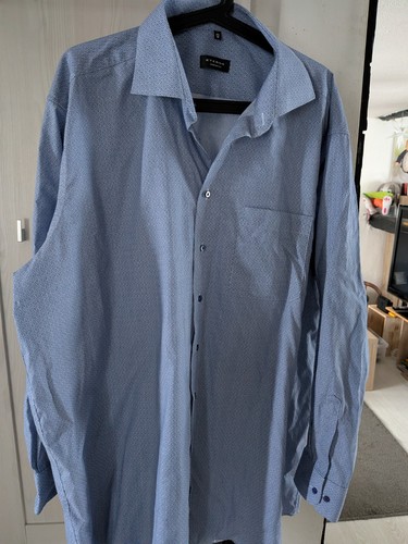 Herrn hemd blau - hemd,