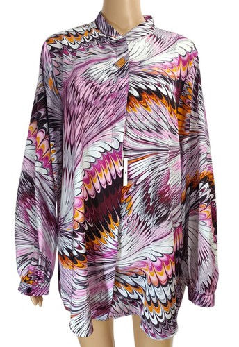 Marina rinaldi satin hemd - marina,