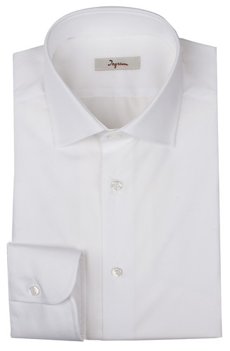 Ingram hemd regular - regular, weiß