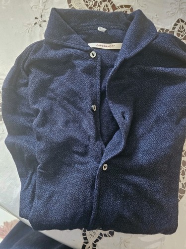 Capobianco herren hemd blau - capobianco,